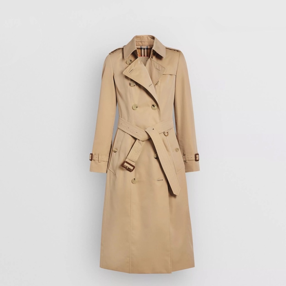 Burberry Tan Trench Coat-New without tags 100% authentic!